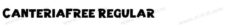 CanteriaFree Regular字体转换